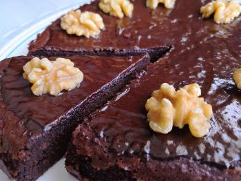 Imagen de la receta de Brownie sin azÃºcar y sin horno