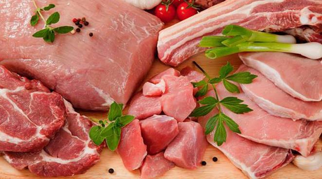 Propiedades nutricionales: Carne magra de cerdo