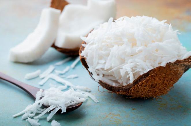 Propiedades nutricionales: Coco rallado