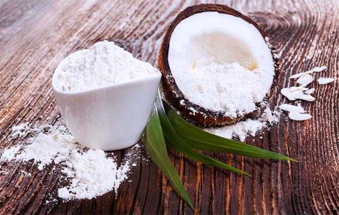 Propiedades nutricionales: Harina de coco