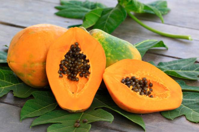 Propiedades nutricionales: Papaya