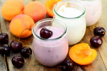 propiedades nutricionales del alimento Yogur entero de sabores