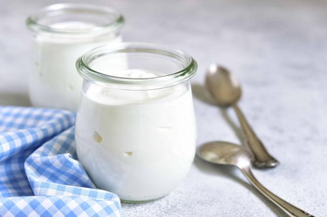 Propiedades nutricionales: Yogur natural entero