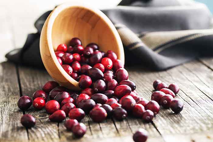 informacion nutricional del arandano rojo