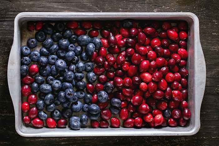 diferencia entre arandano rojo y arandano azul