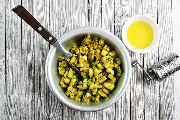 como hacer calabacin al vapor