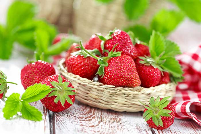 calorias de las fresas