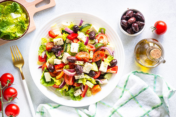 receta de ensalada mediterranea