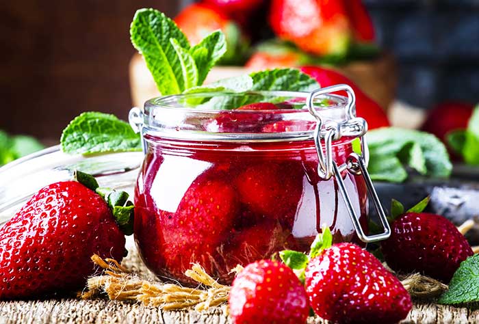 como preparar fresas con vinagre