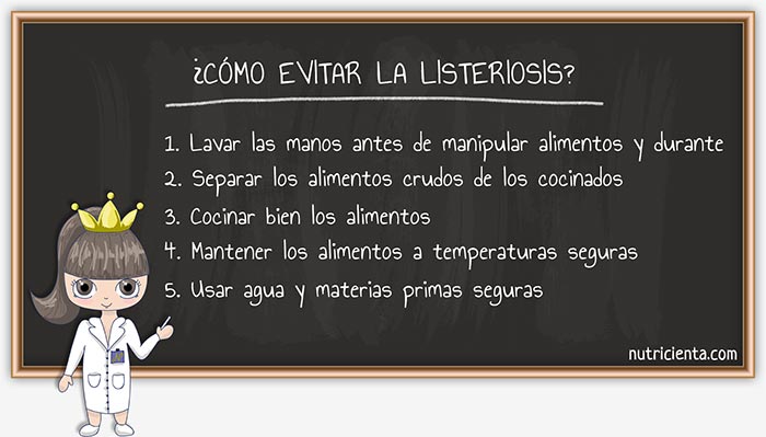 consejos para evitar la listeriosis