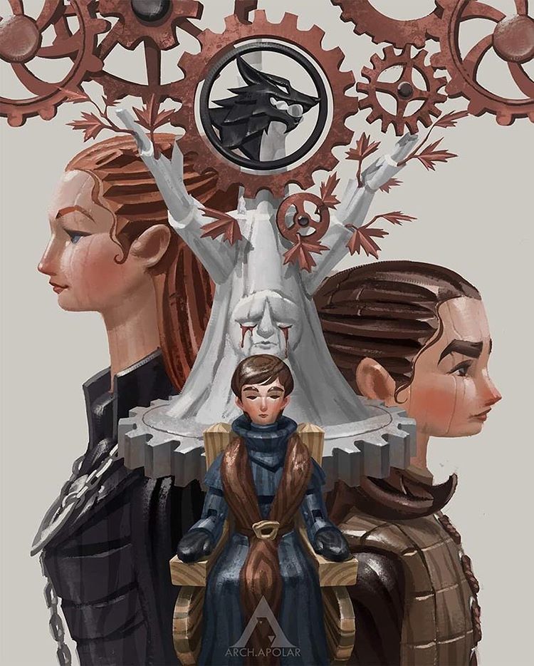 Im?gen de la casa Stark de Juego de Tronos