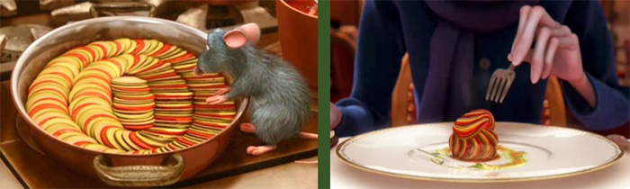 Receta de ratatouille de Disney por Nutricienta
