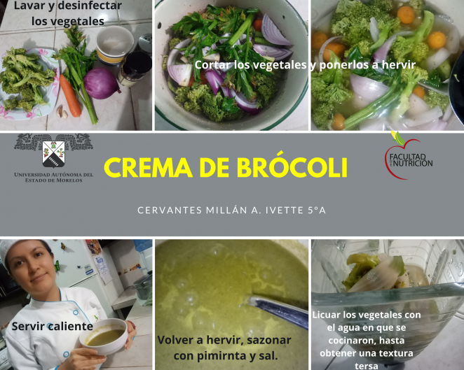Receta de Crema de brócoli (por Ivettcita)