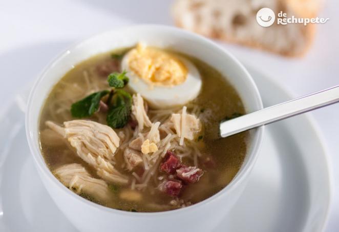 Sopa de picadillo (por Josh)