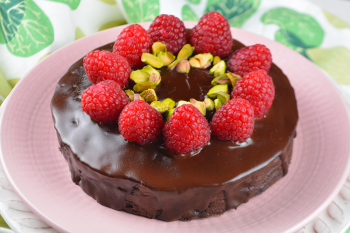 Imagen de la receta de Tarta de chocolate con 2 ingredientes