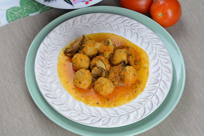 receta de alb?ndigas en salsa con sabor a pizza por nutricienta