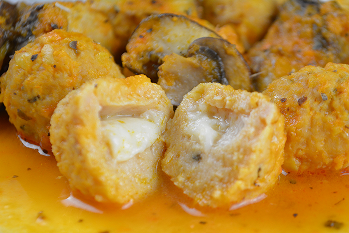 receta de alb?ndigas en salsa con sabor a pizza por nutricienta