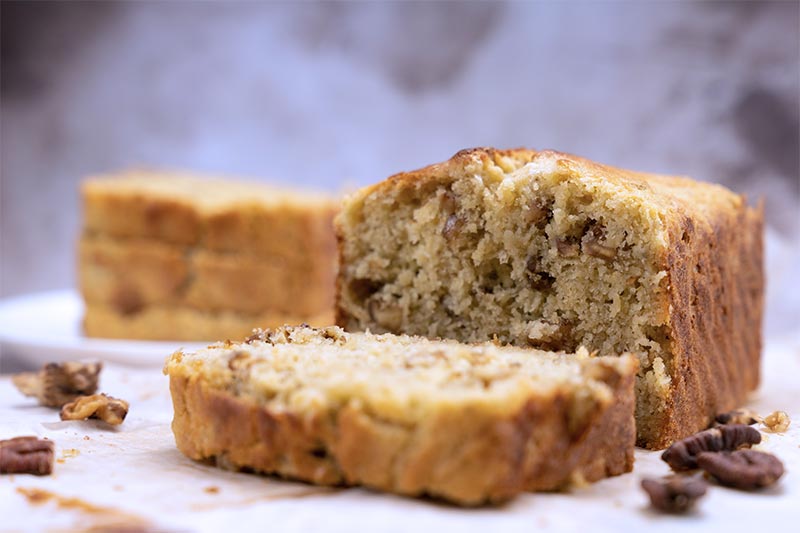 receta de bizcocho de avena y platano