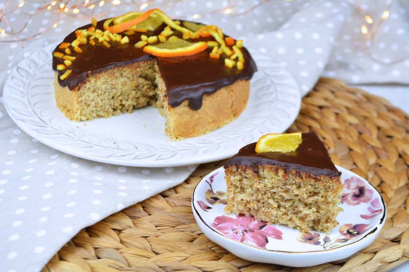 receta de bizcocho de naranja y chocolate 1