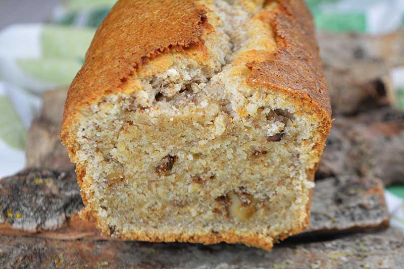 receta de bizcocho de nata y nueces sin azucar