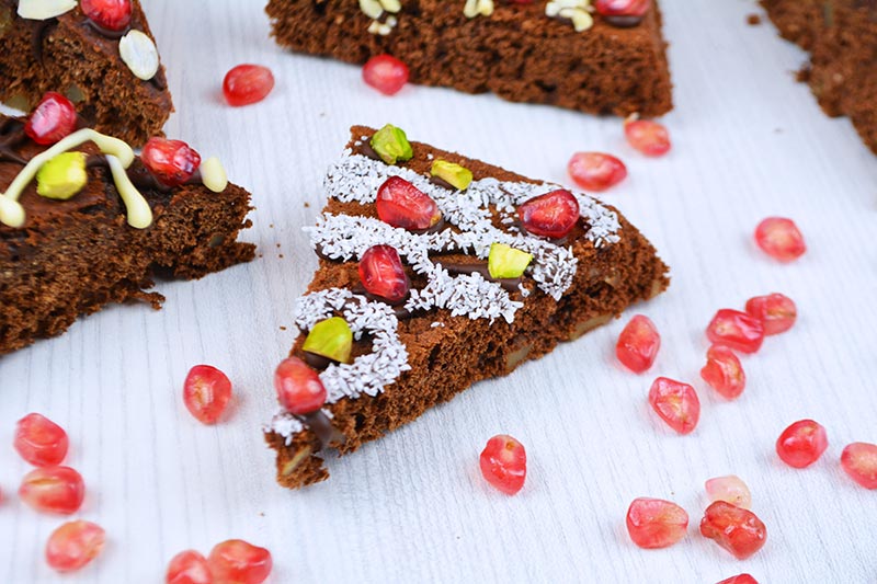 receta de brownie saludable