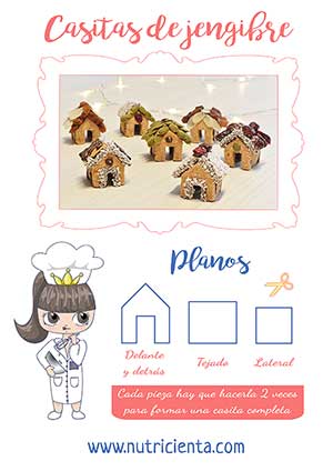patr?n para casa de jengibre