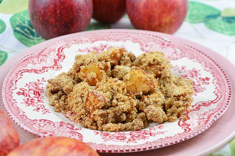 receta de apple crumble o crumble de manzana 1