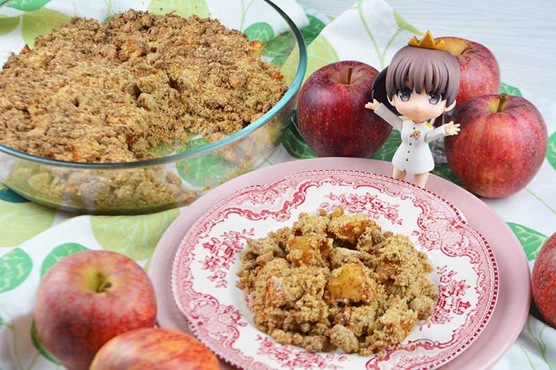 receta de apple crumble o crumble de manzana 2