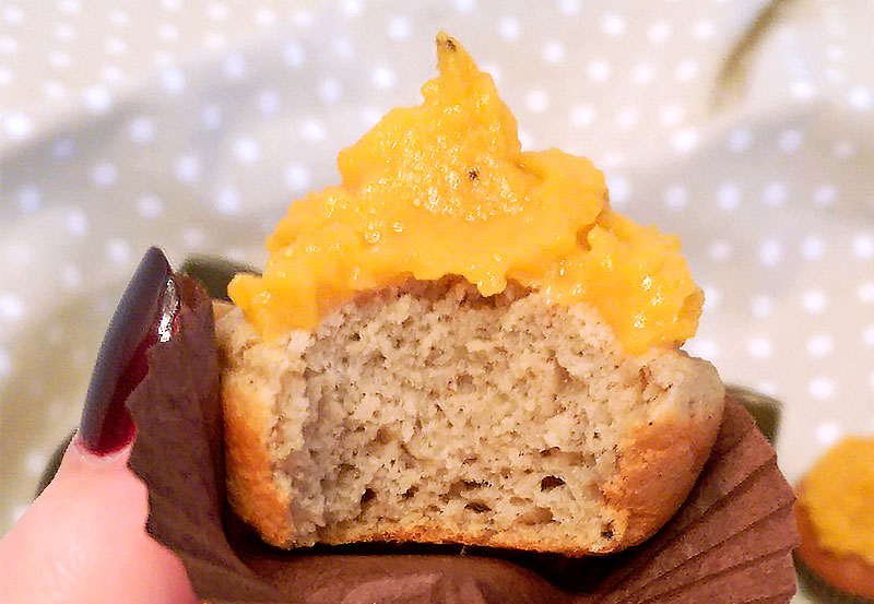 receta de cupcakes de calabaza