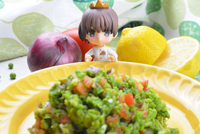 receta de un delicioso y sano guacamole de guisantes con todas sus propiedades nutricionales por nutricienta