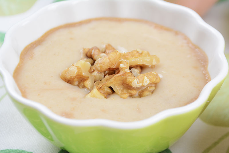 Deliciosas, sanas y f?ciles natillas de pl?tano por Nutricienta