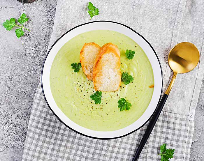 receta de crema de verduras