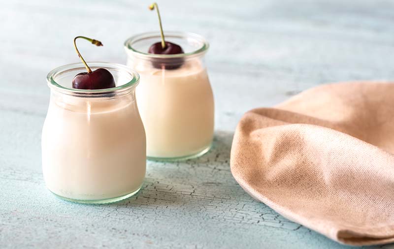 receta de yogur natural sin yogurtera