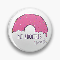 Merchandising de Nutricienta - Chapa - Mi arcoíris favorito