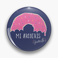 Merchandising de Nutricienta - Chapa - Mi arcoíris favorito