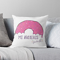 Merchandising de Nutricienta - Cojín - Mi arcoíris favorito