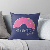 Merchandising de Nutricienta - Cojín - Mi arcoíris favorito