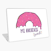 Merchandising de Nutricienta - Vinilo para portátil - Mi arcoíris favorito