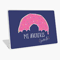 Merchandising de Nutricienta - Vinilo para portatil - Mi arcoíris favorito