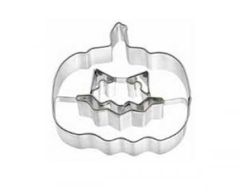 Cortador de galletas con forma de calabaza de Halloween