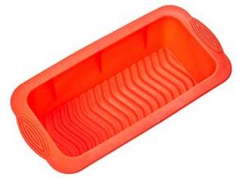 Molde de silicona rectangular